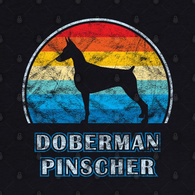 Doberman Pinscher Vintage Design Dog by millersye